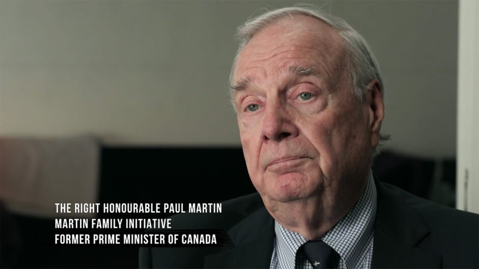 Former Prime Minister Paul Martin